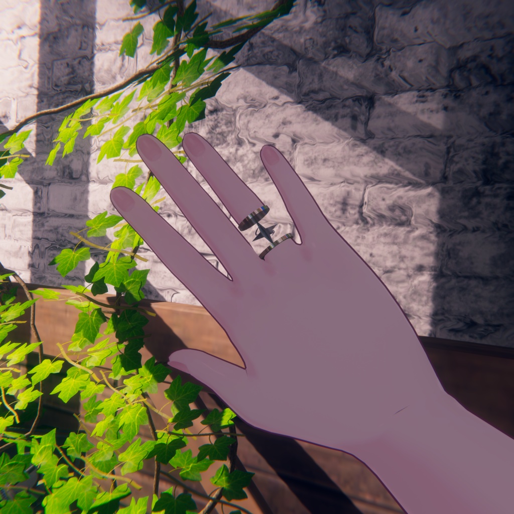 【MA対応】透明リング【10+アバター対応】