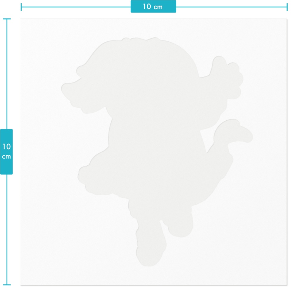 【ユニプロ二次創作作品】歩音ティナ「イエーイあるねステッカー」
