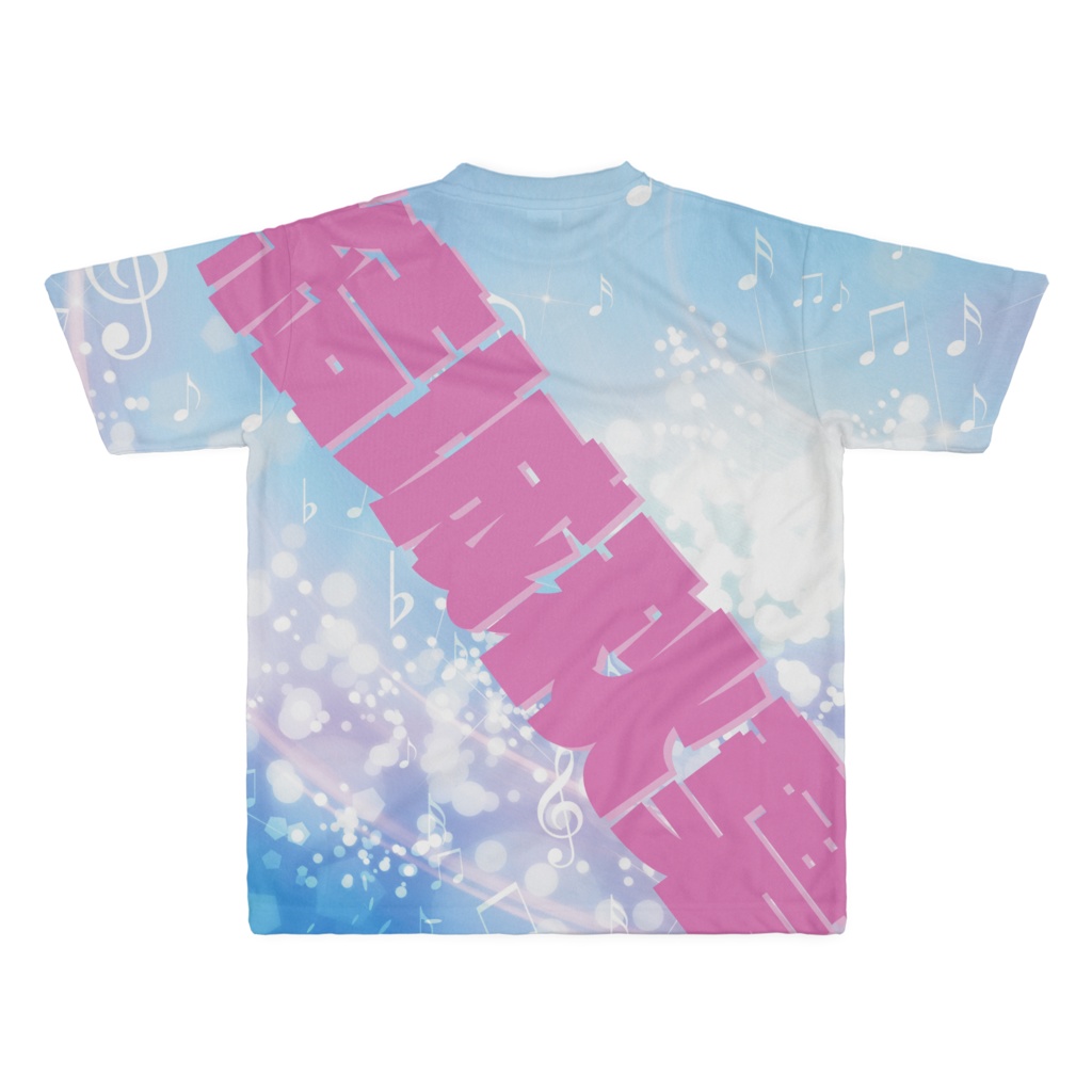 結城秋葉フルグラフィックTシャツーXLー