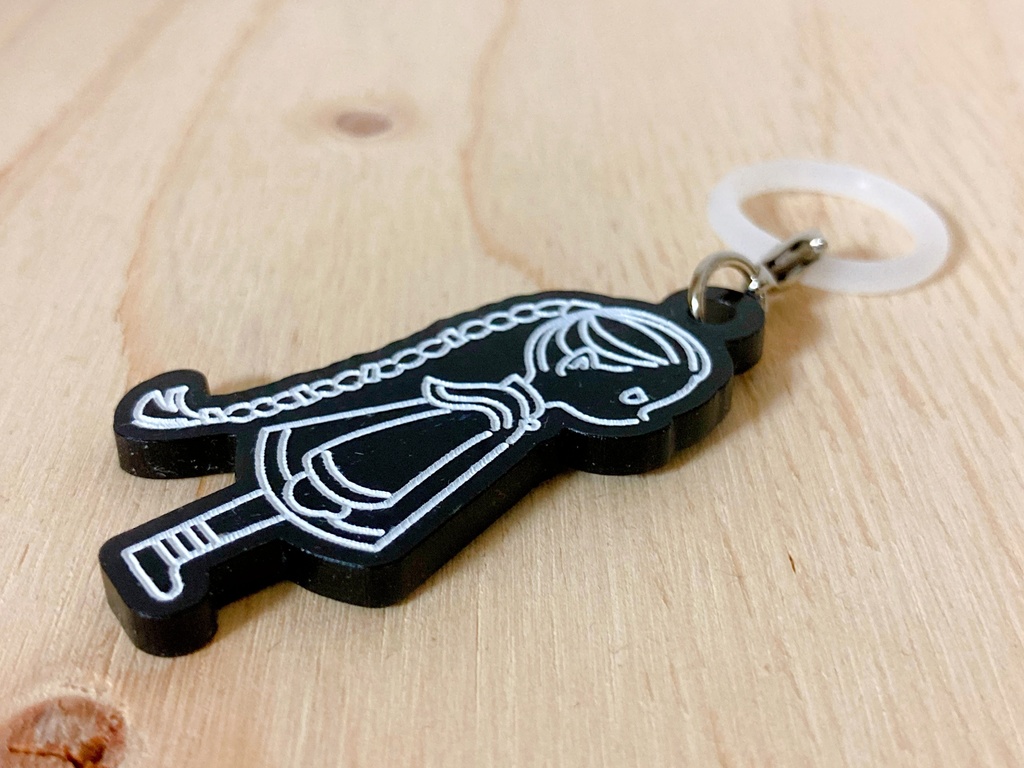 白黒無常さんのアンブレラマーカー