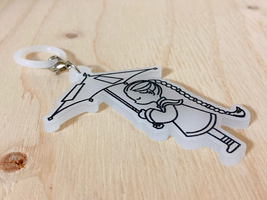 白黒無常さんのアンブレラマーカー