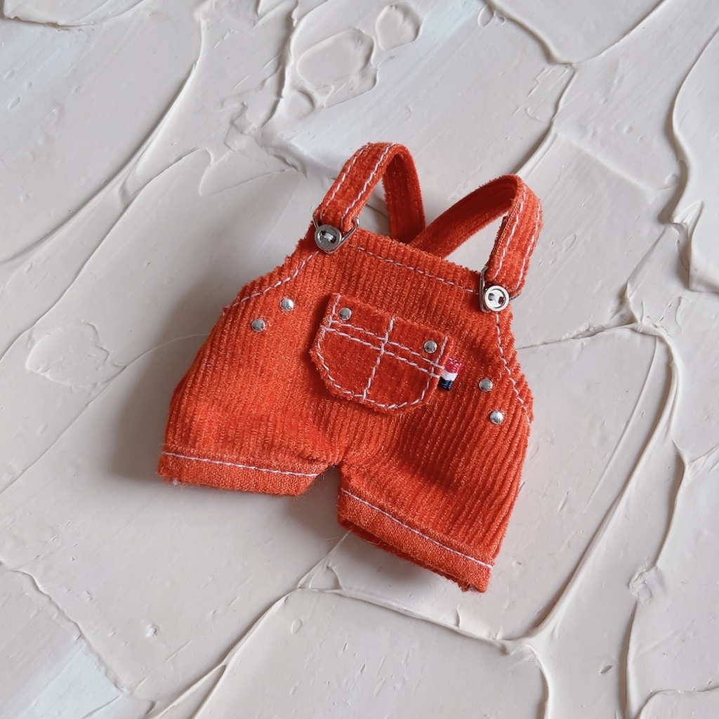 ビビットカラーサロペット