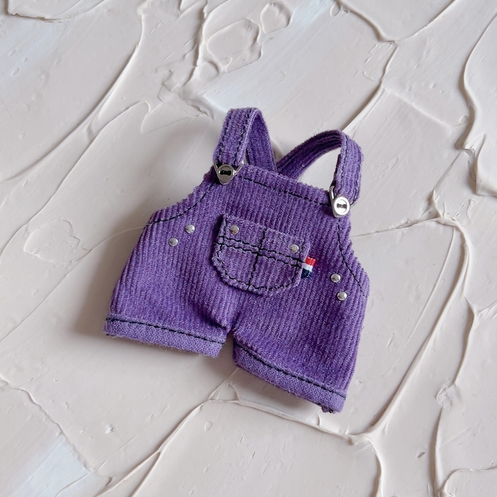 ビビットカラーサロペット