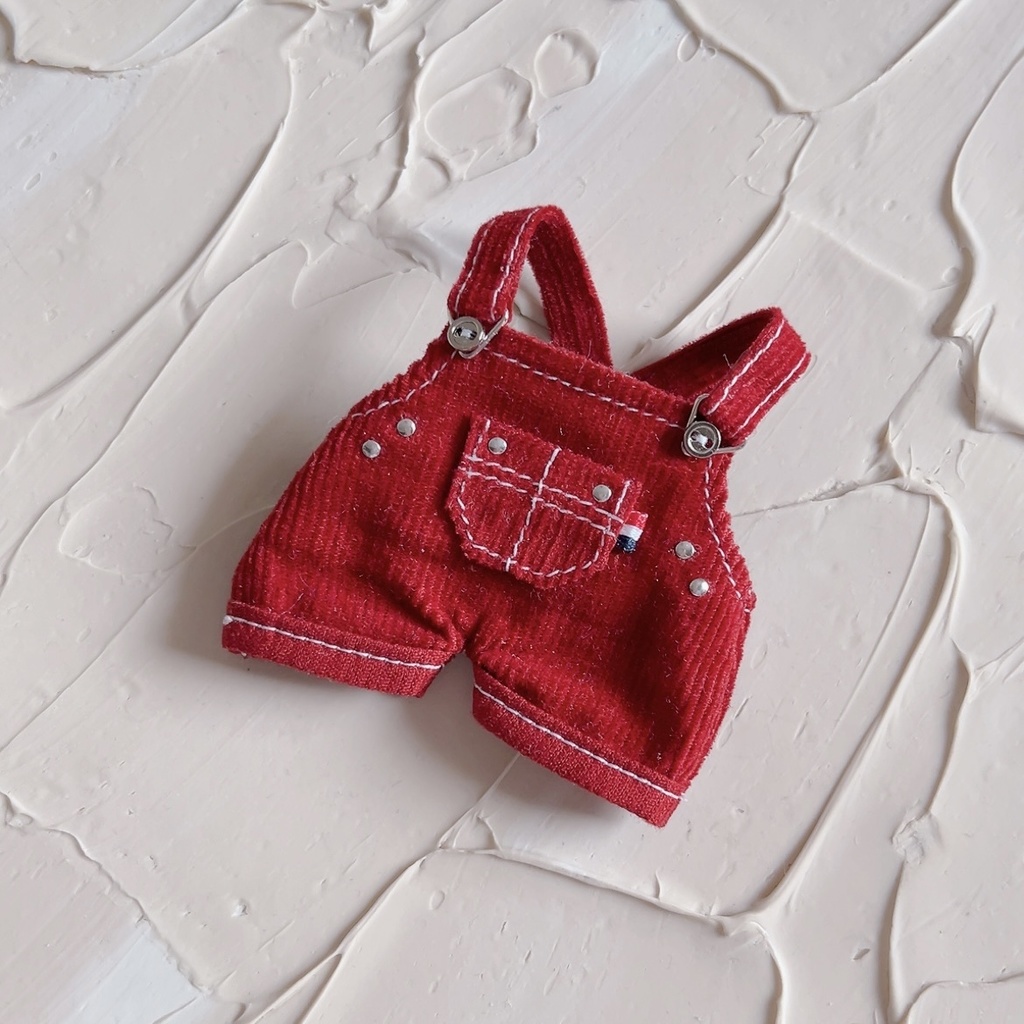 ビビットカラーサロペット