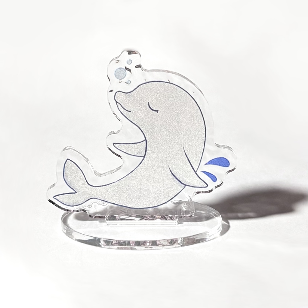シロイルカアクリルスタンド