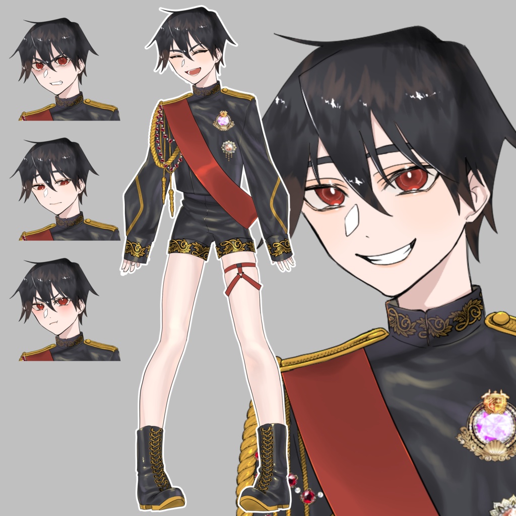 軍服の少年1
