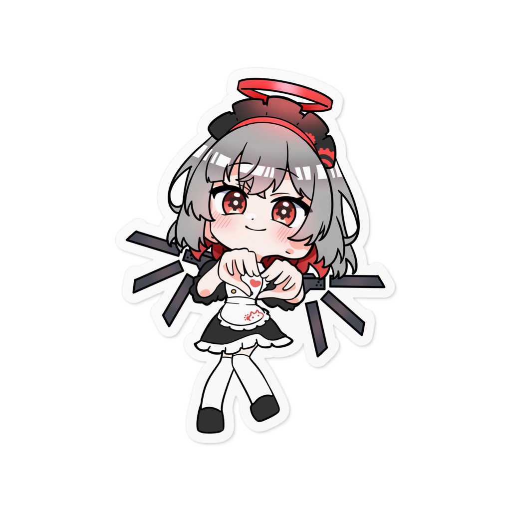 天猫機さねありSDメイドステッカー