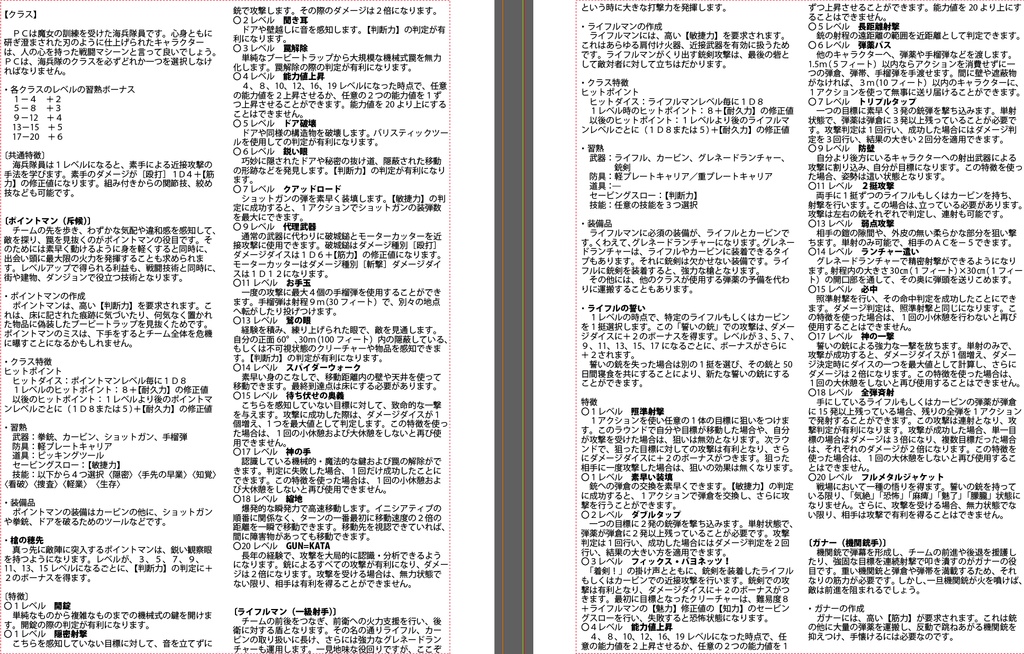【5e】対応 ソースブック 「第7海兵遠征軍 ver 0.1
