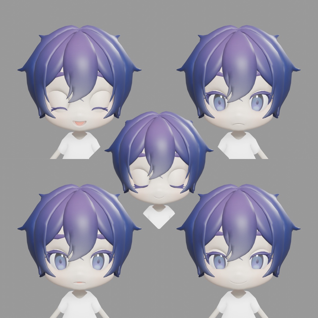 VRChatアバター向け3Dモデル 【ルネ】