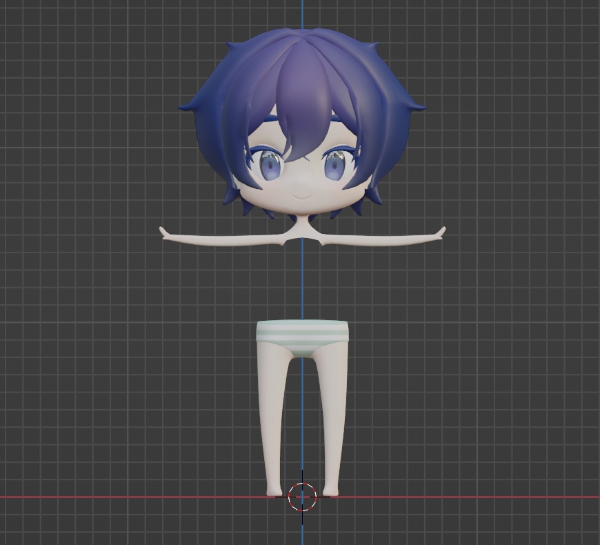 VRChatアバター向け3Dモデル 【ルネ】