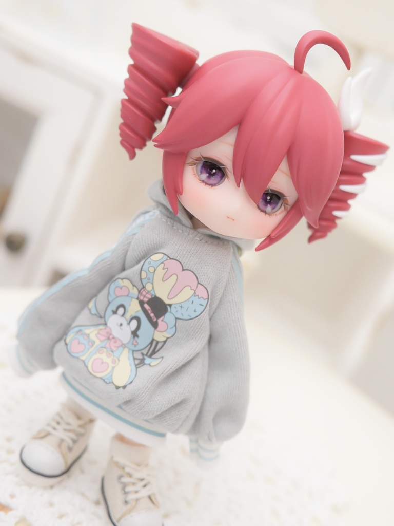 カスタムヘッド(cream)+おまけアイ(2種)