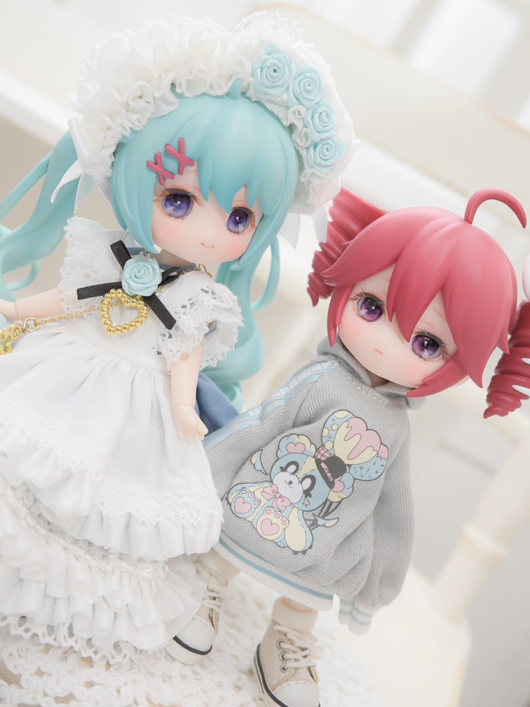 カスタムヘッド(cream)+おまけアイ(2種)
