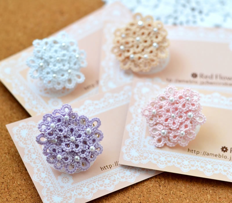 花 ポニーフック ヘアフック ヘアアクセサリー フラワー かわいい 繊細