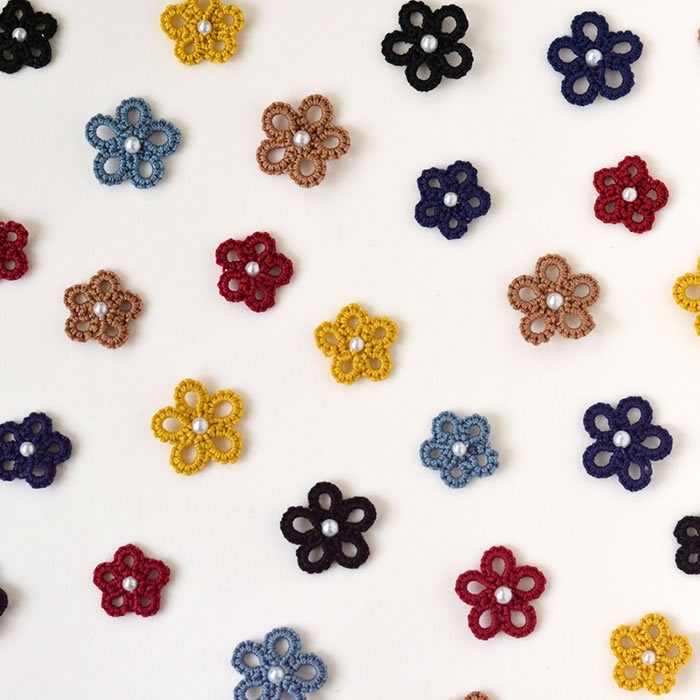 花 バレッタ ヘアアクセサリー 髪飾り フラワー 繊細 大人 かわいい 小さめ