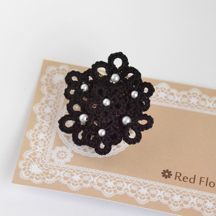 花 ポニーフック ヘアフック ヘアアクセサリー フラワー かわいい 繊細