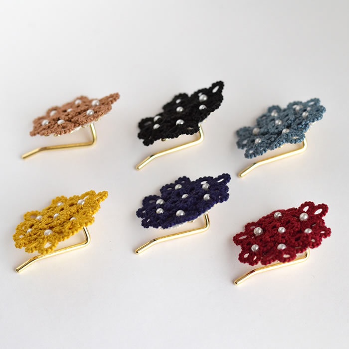 花 ポニーフック ヘアフック ヘアアクセサリー フラワー かわいい 繊細