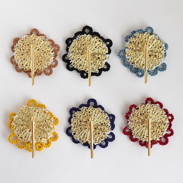 花 ポニーフック ヘアフック ヘアアクセサリー フラワー かわいい 繊細