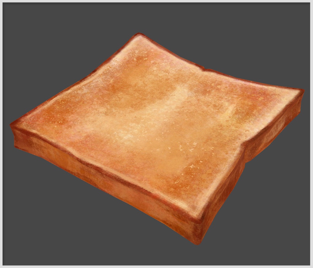 【3D小道具】喫茶店のモーニングセット3種【VRChat】