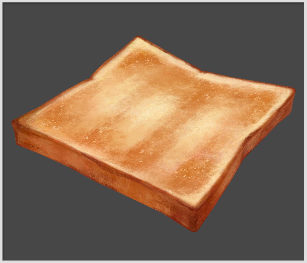 【3D小道具】喫茶店のモーニングセット3種【VRChat】