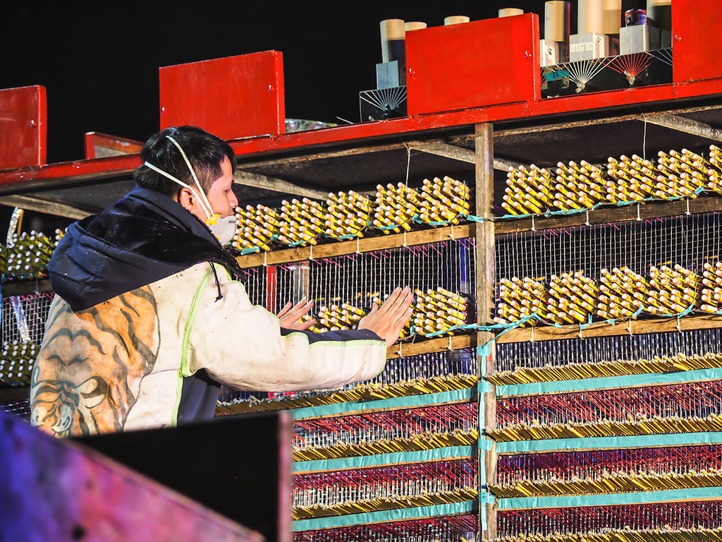 不夜炮城 台湾ロケット花火祭参加記録