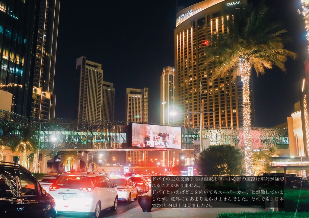 DUBAI no DAMPEN ドバイの断片