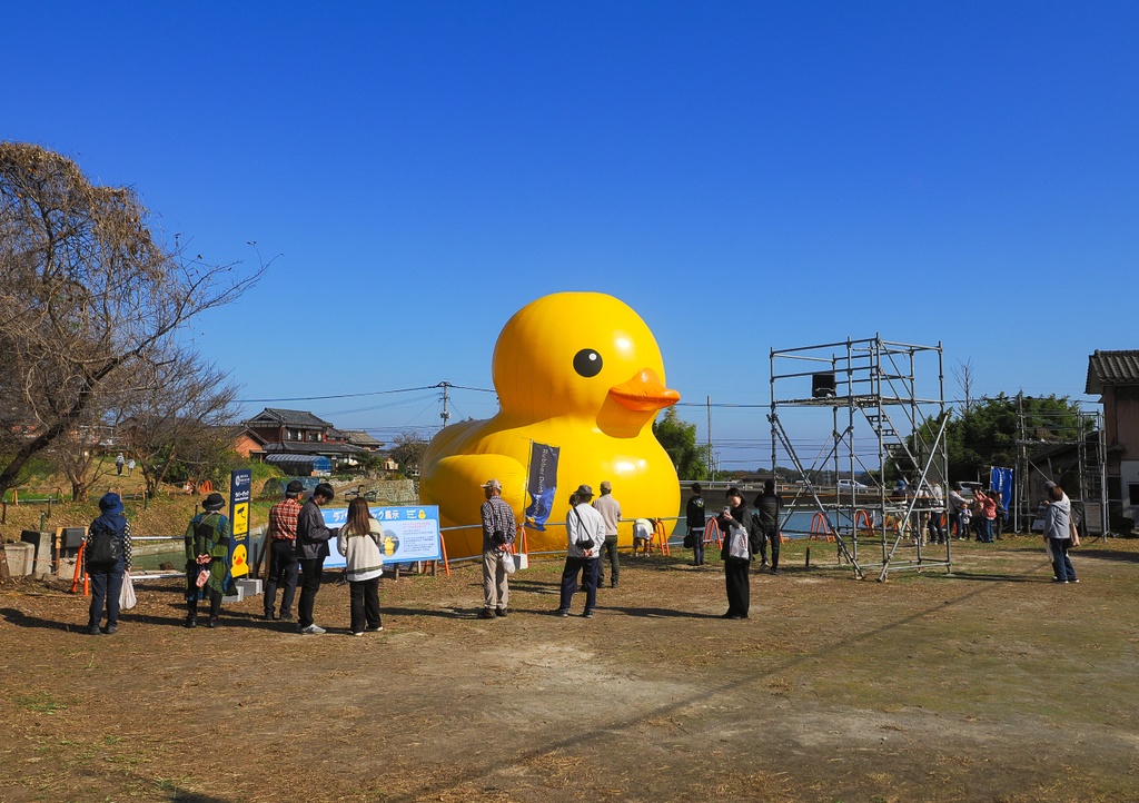 巨大アヒルに、会いに行く