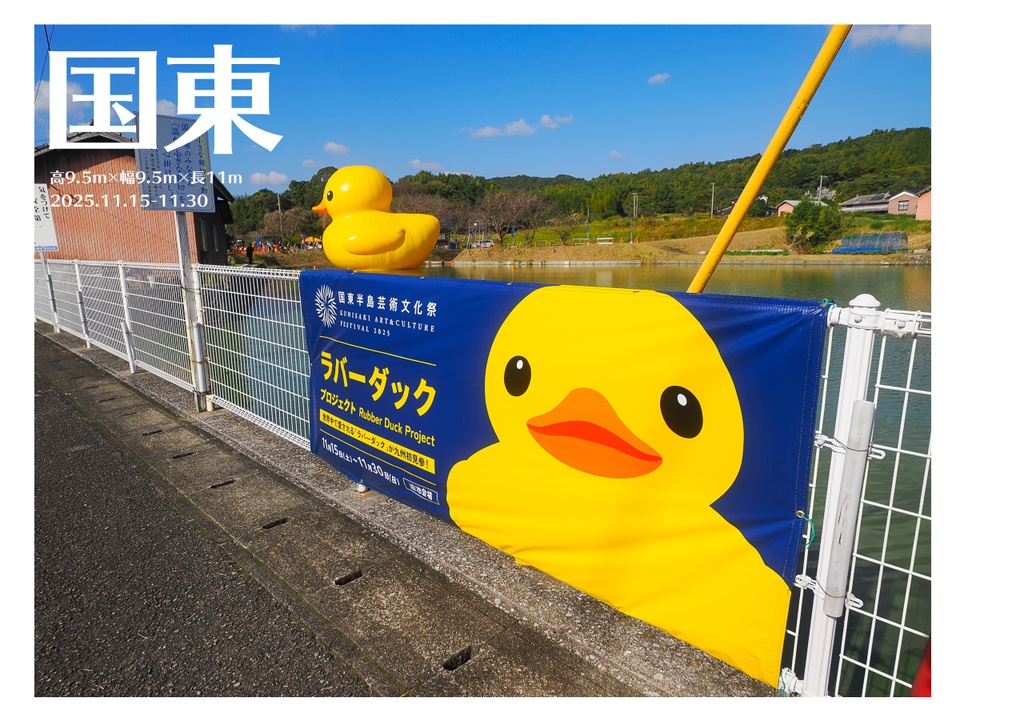 巨大アヒルに、会いに行く