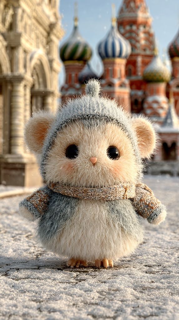 ロシアンファンタジーのちびっこ生物（超高解像度 2448×4368）