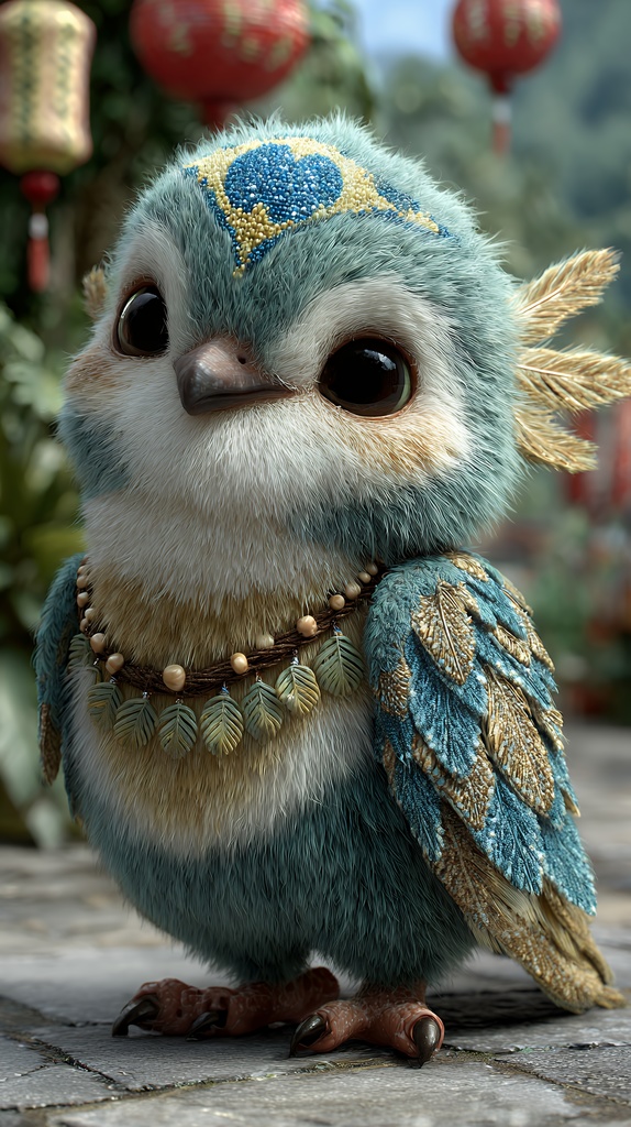 カーニバルファンタジーのちびっこ生物（スマホ壁紙 2448×4368）