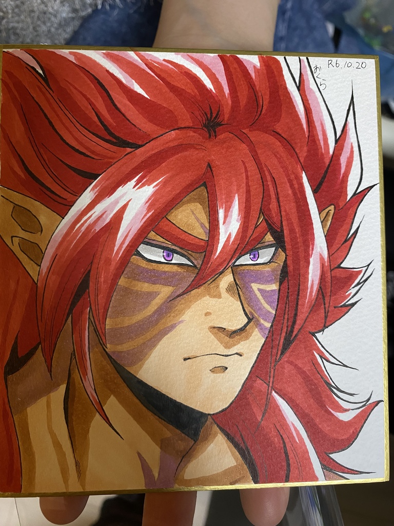 原画色紙(ゲヘナ)