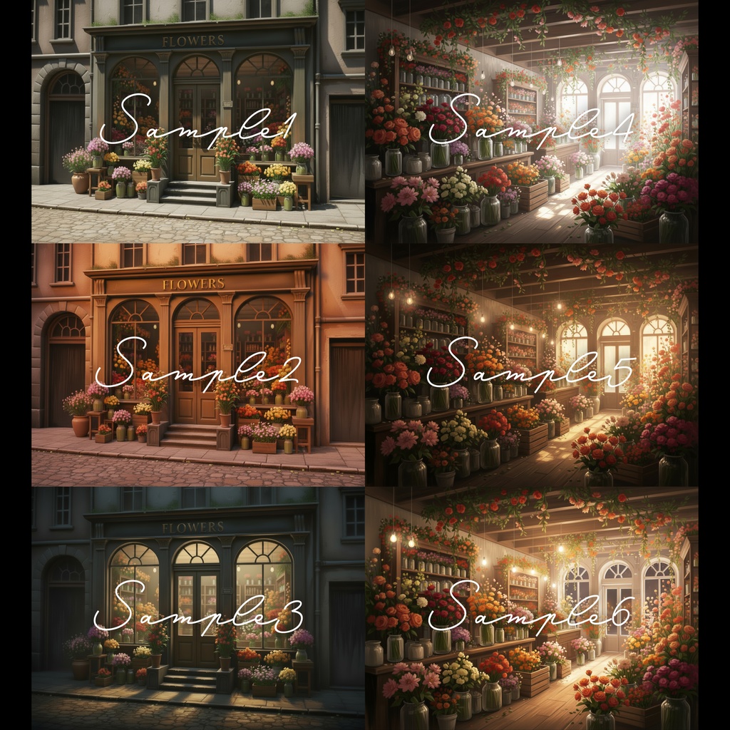 花屋/背景素材002【TRPG/CoC/ココフォリア】