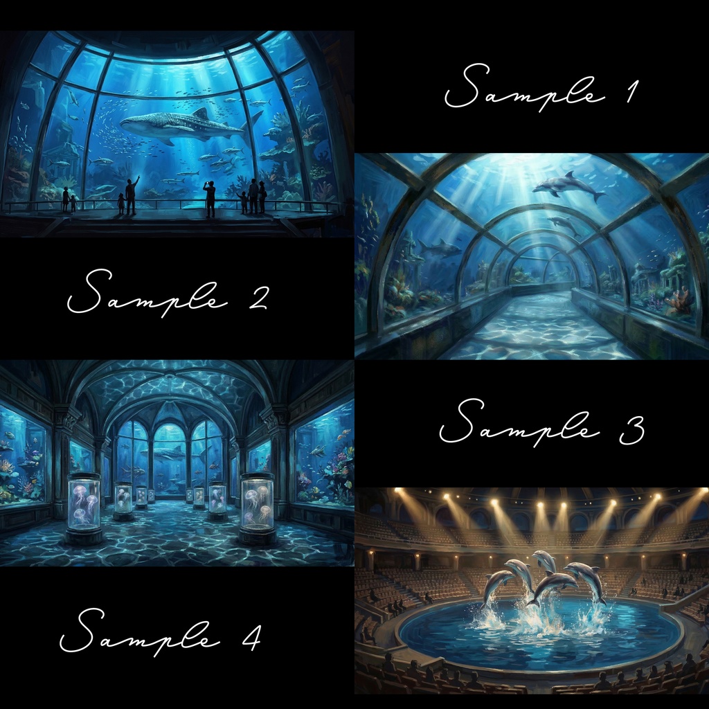 水族館/背景素材011【TRPG/CoC/ココフォリア】