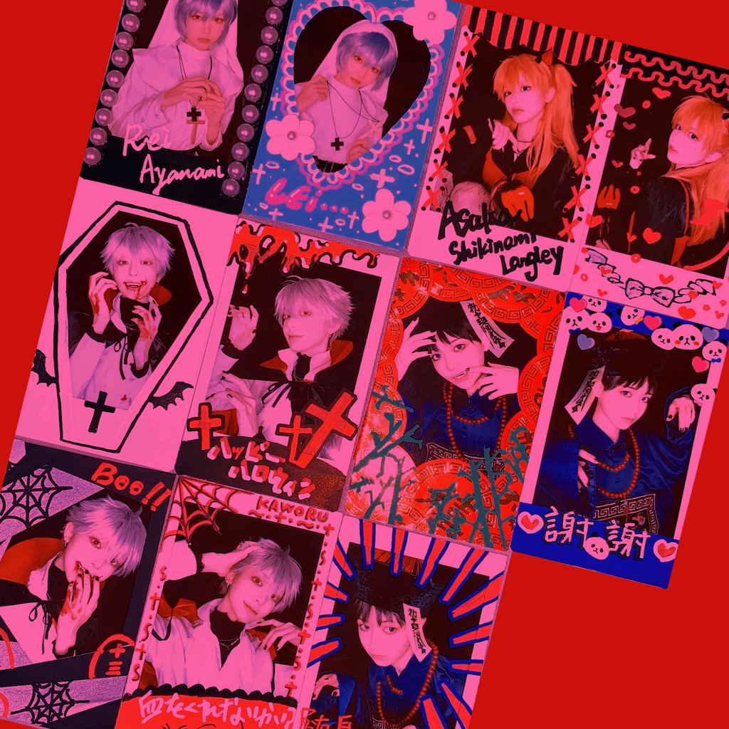 †ハロウィンパロ†落書きあり チェキ