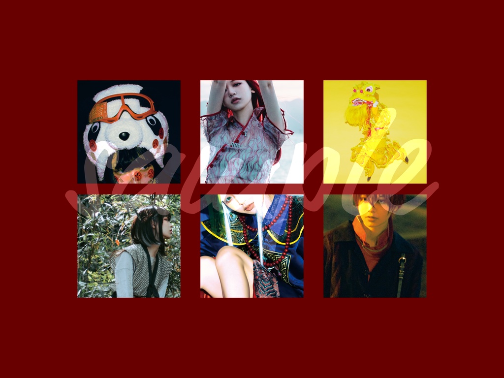 「日月」中華スタイル創作写真集