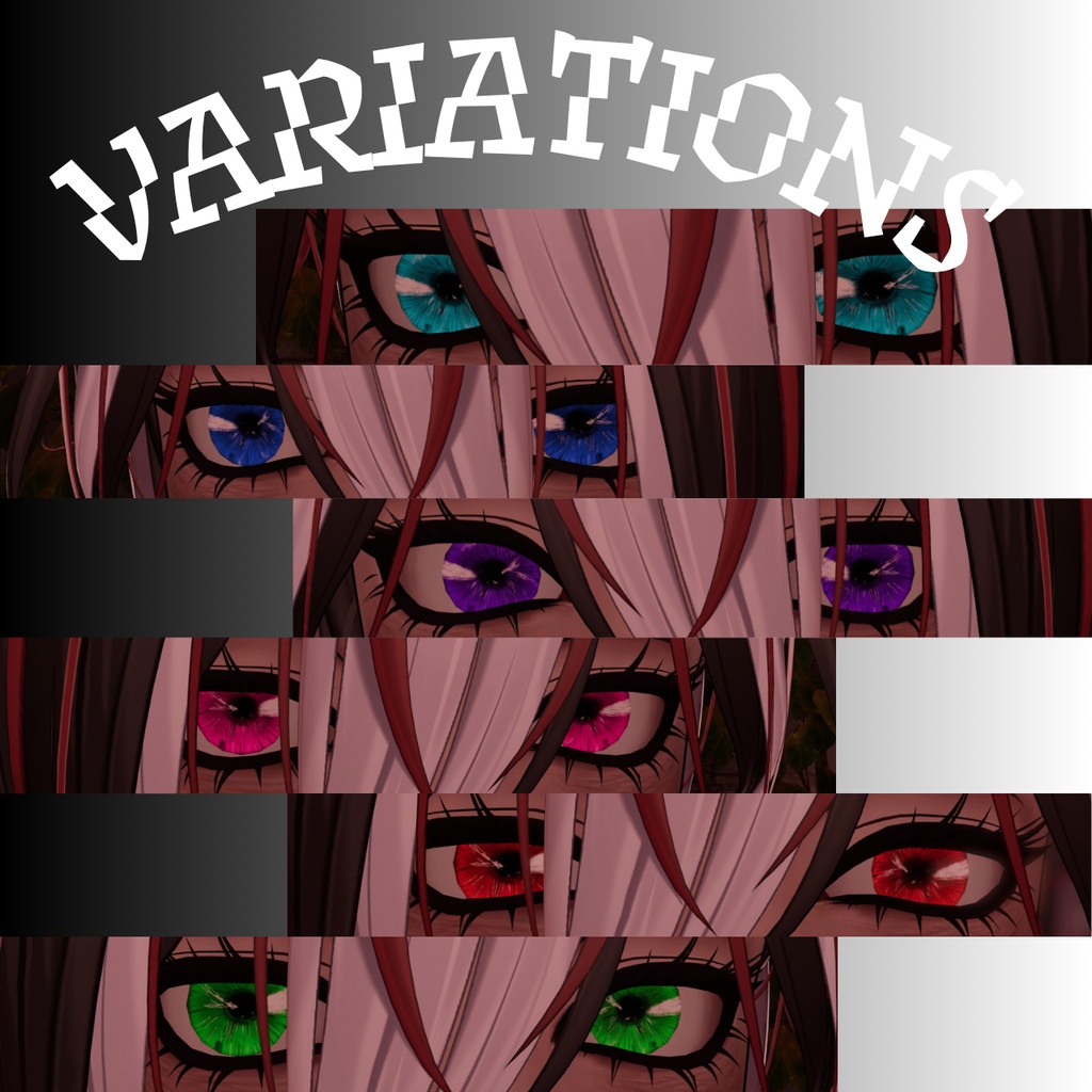 【Velnica】SMOKY DAMAGE(eye+body&make_texture)