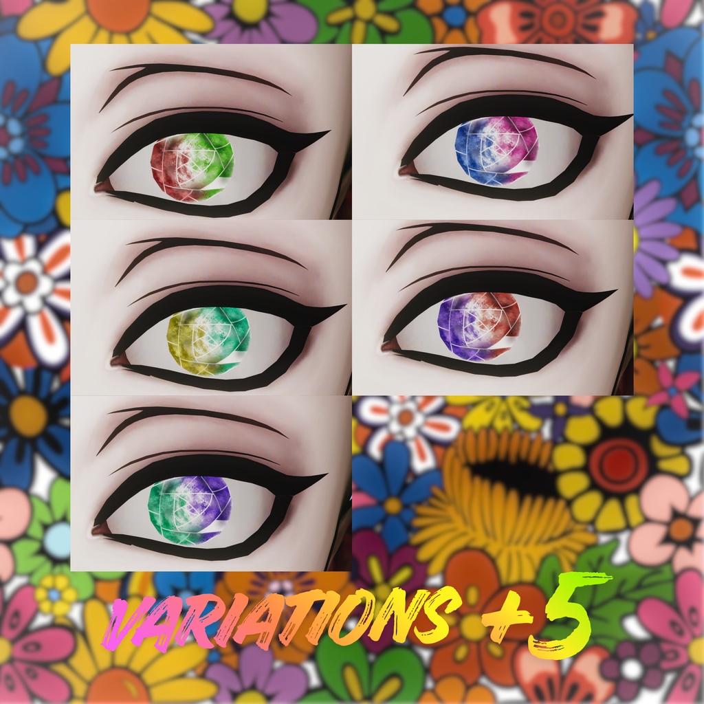【Velnica】Flower+1 (Eye_texture only)