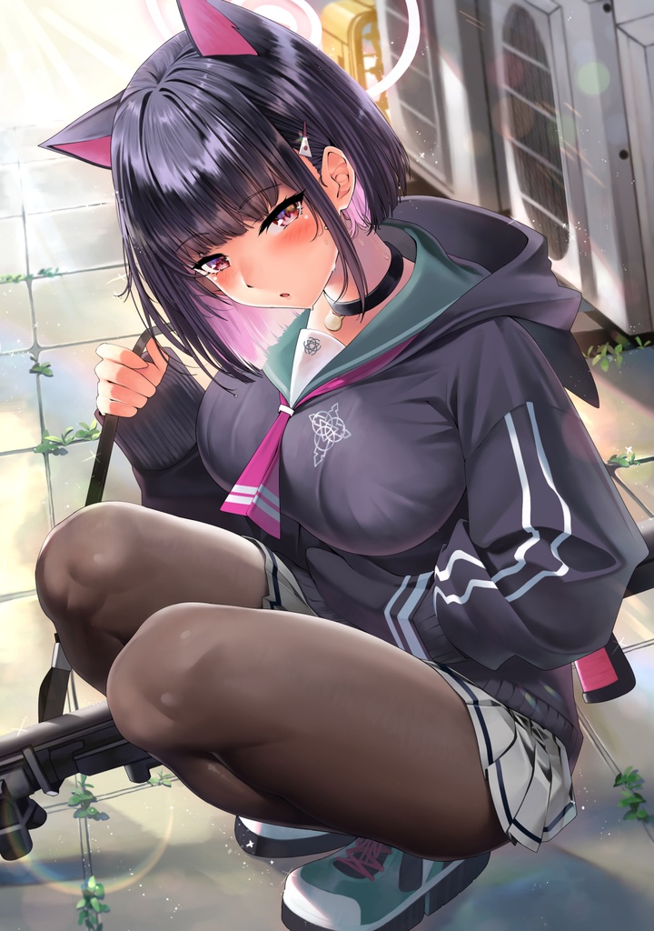 B2サイズブルアカ杏山カズサ布ポスター