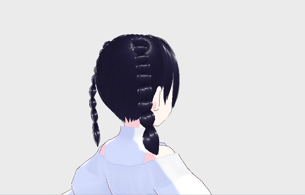 Braided twintails 