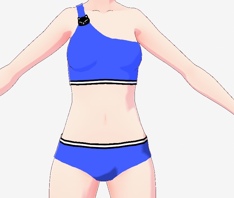 Asymmetric bikini (8 colors)
