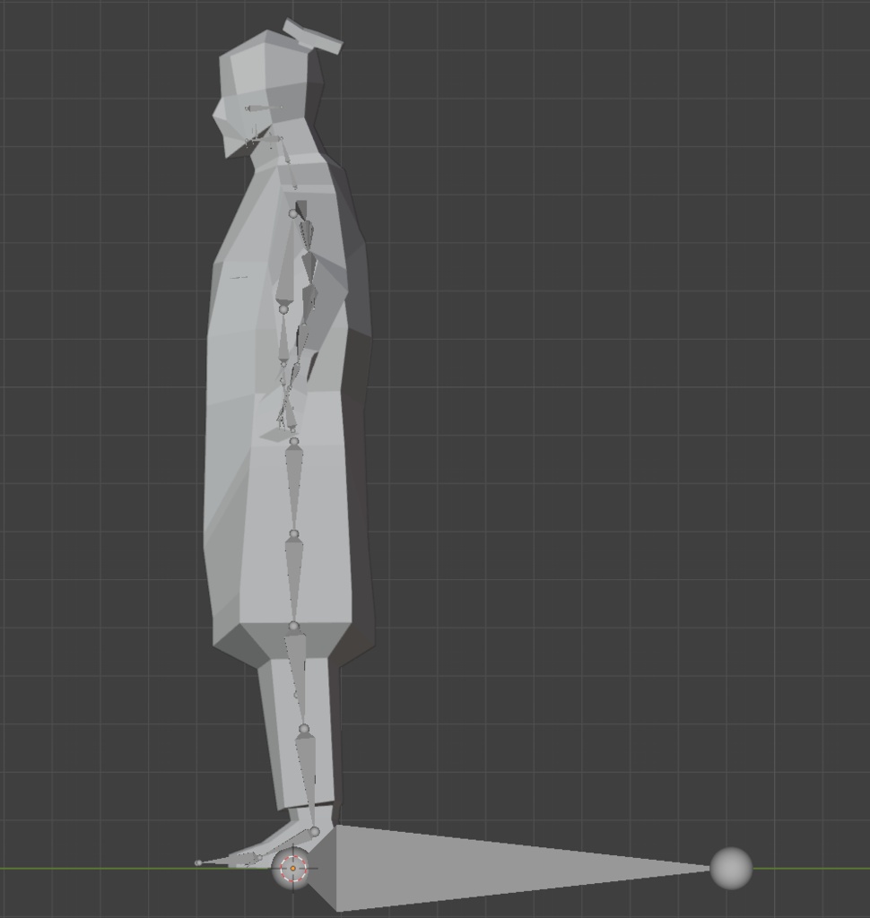 時代劇シリーズ第5弾【レトロゲーム風3Dキャラクター】足軽(ver.1)