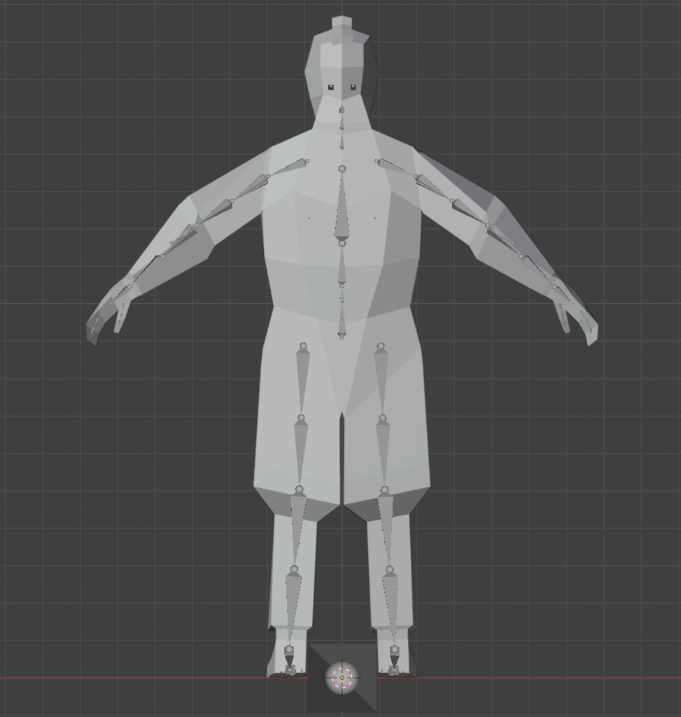 時代劇シリーズ第5弾【レトロゲーム風3Dキャラクター】足軽(ver.1)