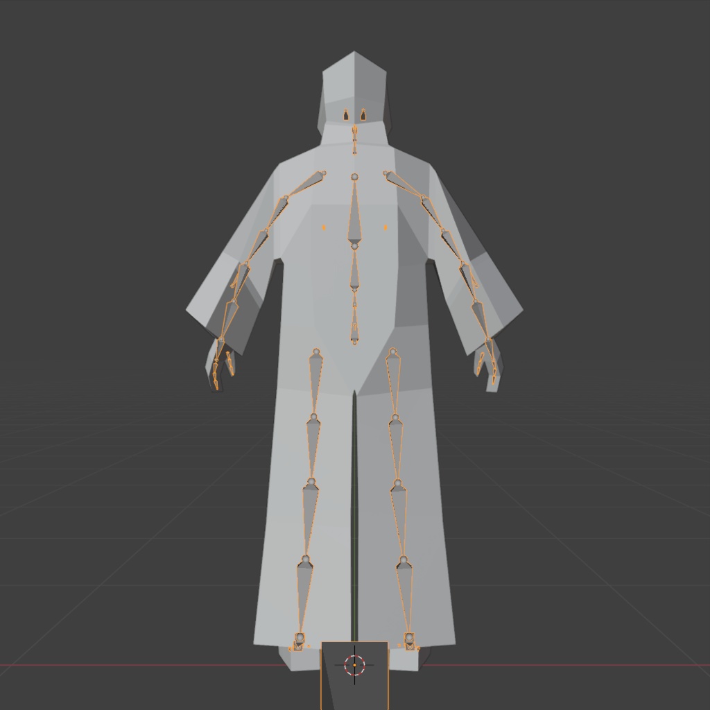 時代劇シリーズ第6弾【レトロゲーム風3Dキャラクター】悪代官(ver.1)