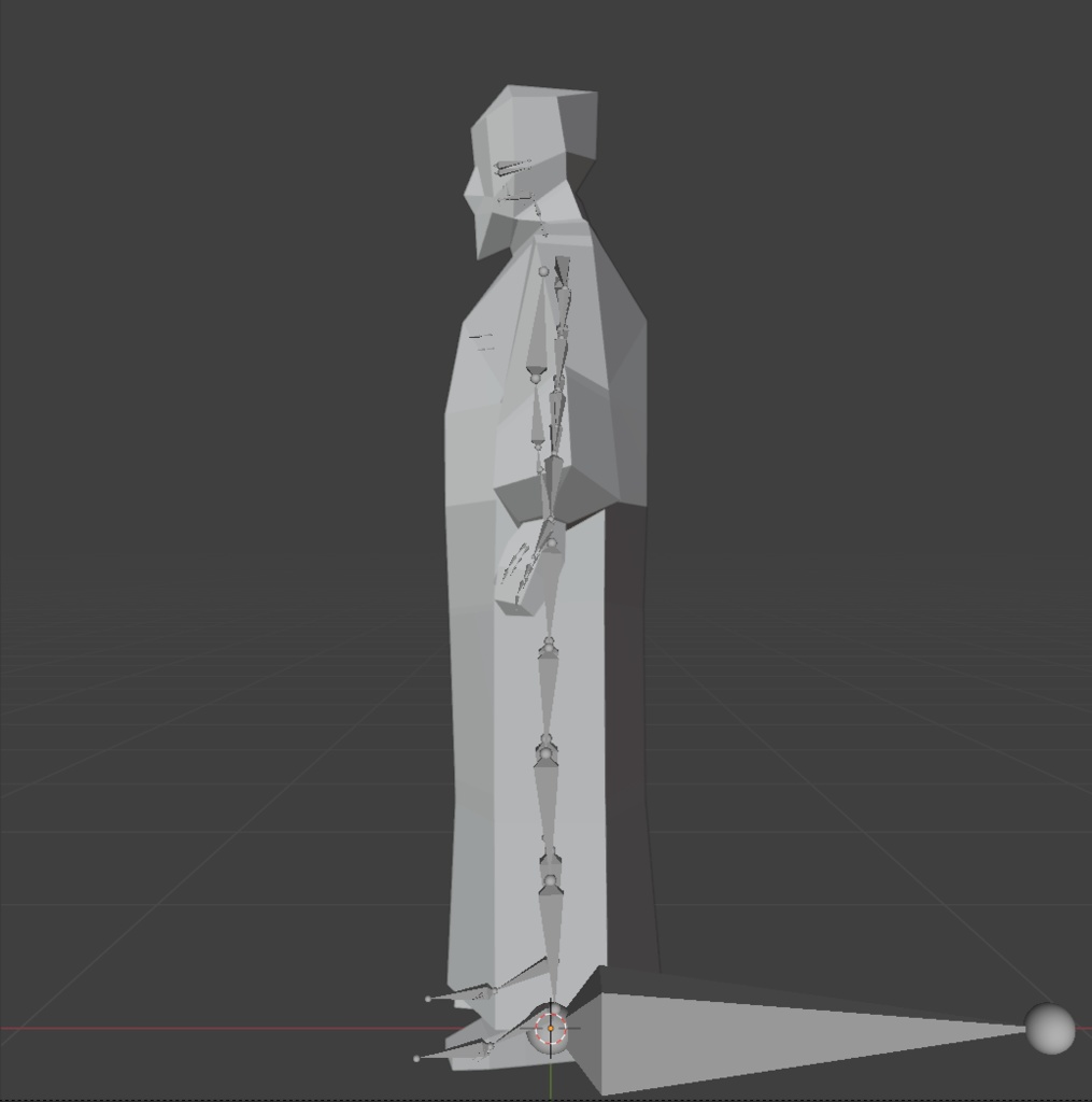 時代劇シリーズ第6弾【レトロゲーム風3Dキャラクター】悪代官(ver.1)