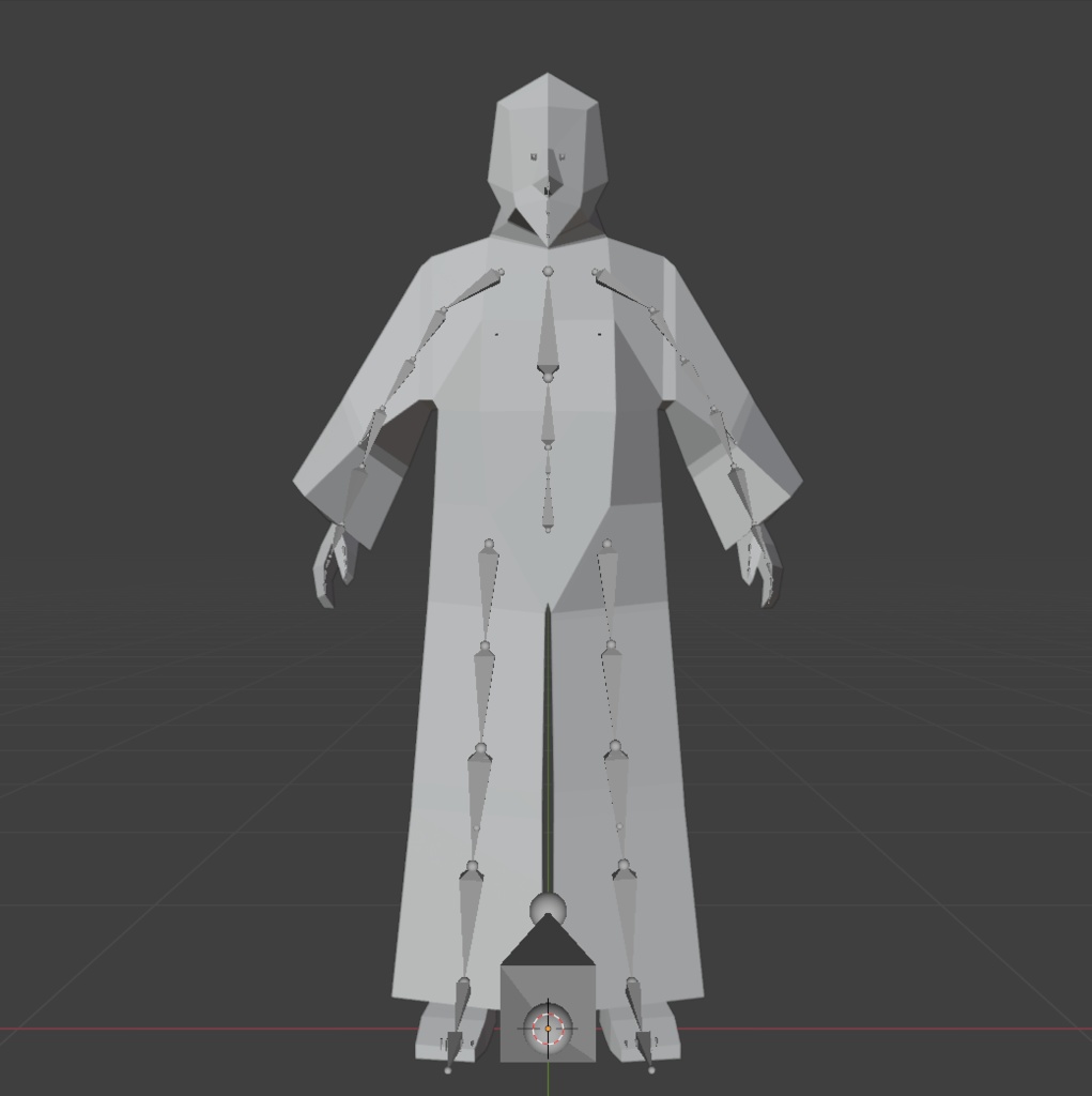 時代劇シリーズ第6弾【レトロゲーム風3Dキャラクター】悪代官(ver.1)