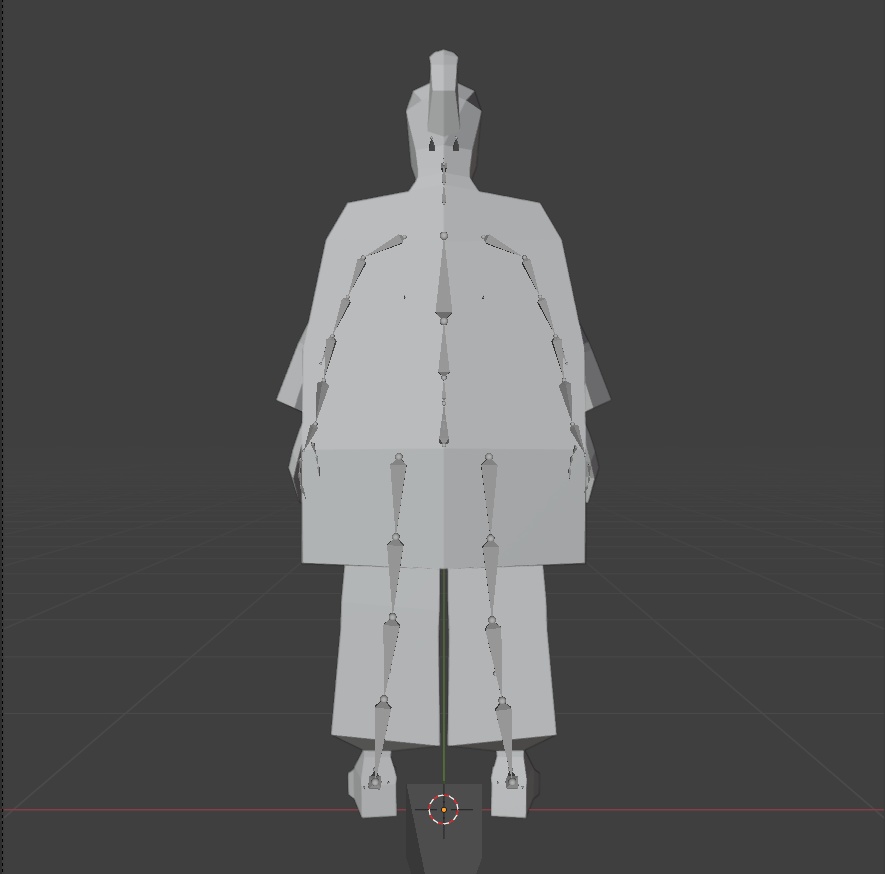 時代劇シリーズ第8弾【レトロゲーム風3Dキャラクター】盗賊(ver.1)