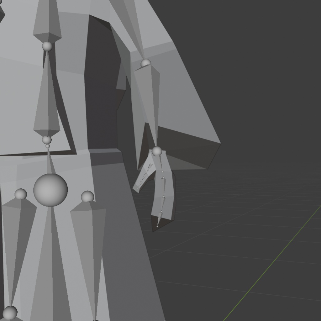 時代劇シリーズ第15弾【レトロゲーム風3Dキャラクター】花魁(ver.2)