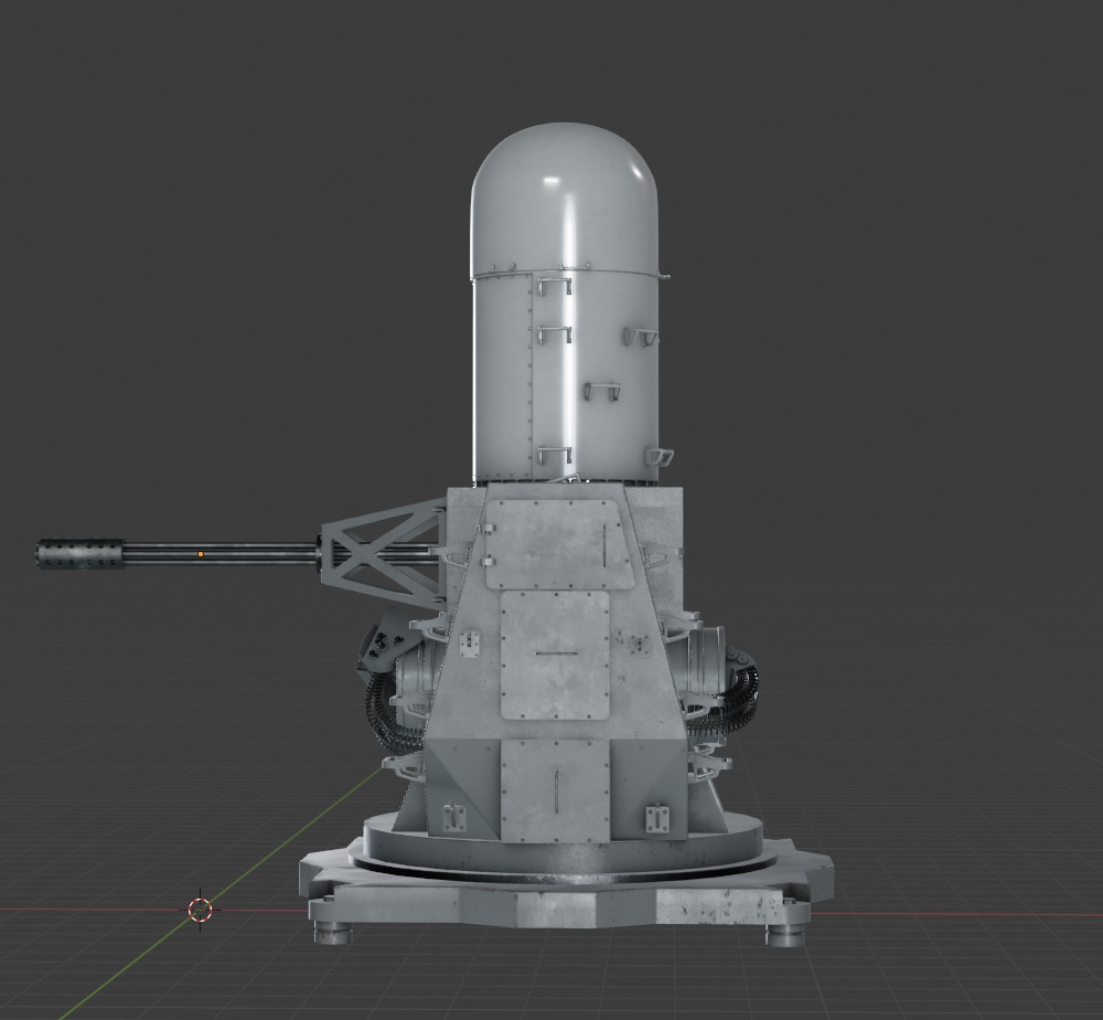 【3Dモデル】ファランクス・CIWS