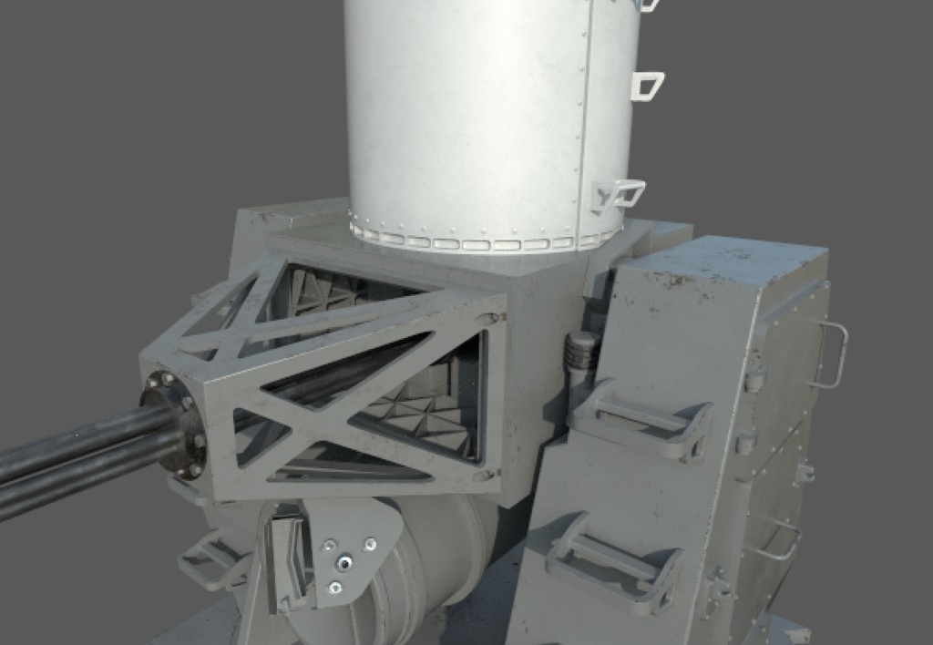 【3Dモデル】ファランクス・CIWS