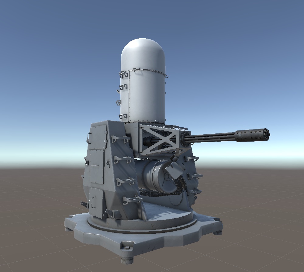【3Dモデル】ファランクス・CIWS