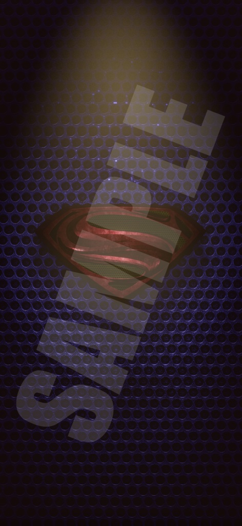 DC　Super Man　待ち受け画像